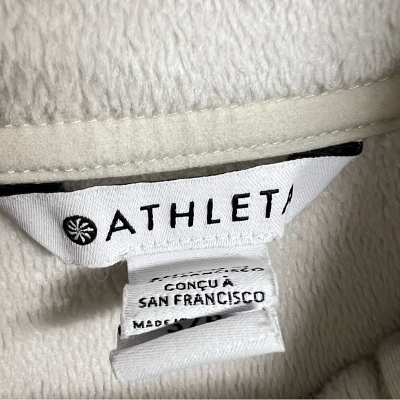 Athleta Cozy Karma Pullover Sweatshirt Small - Picture 3 of 4